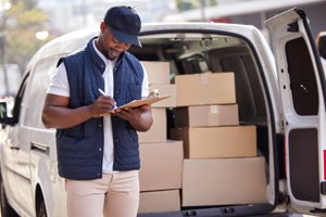 Dedicated courier and van service